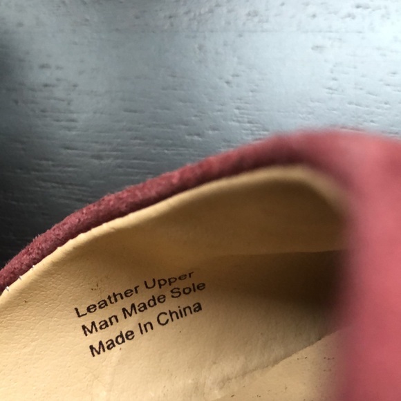 Burgundy/wine color heels - Picture 7 of 7